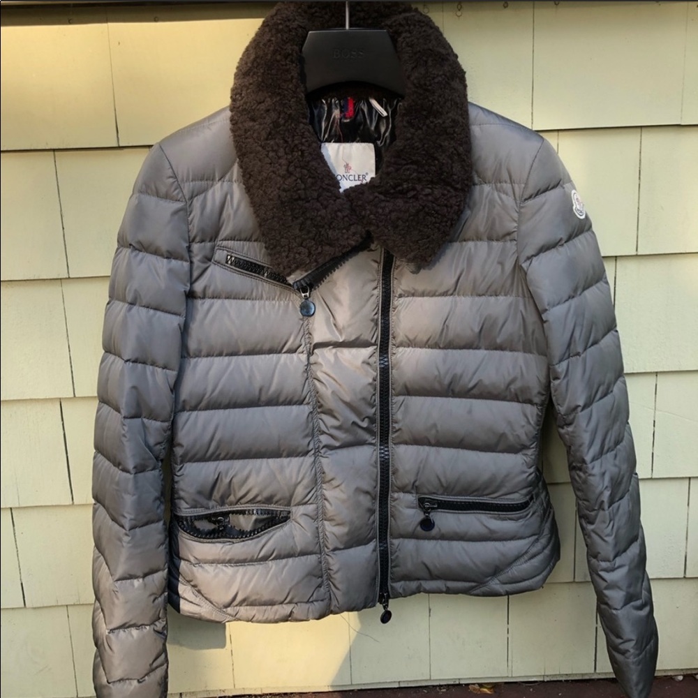 Moncler Jacket With Shearling Collar - image 1